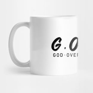 G.O.A.T God Over All Things Mug